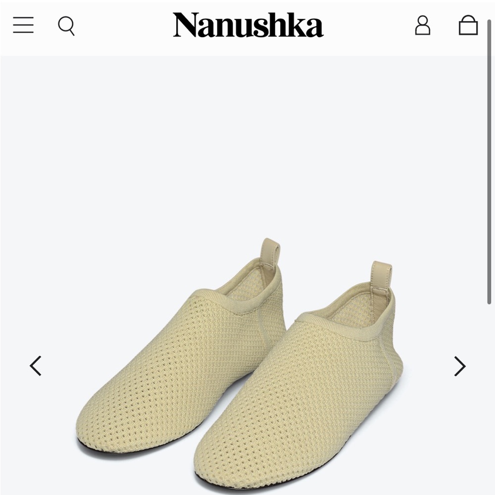 Nanushka Maris Rounded Toe Mesh